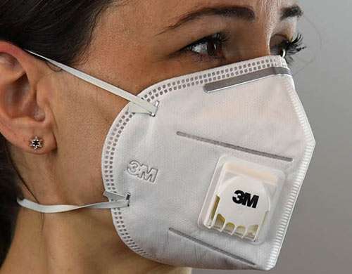 
                  Respirátor FFP1 s ventilčekom 3M 9312+            