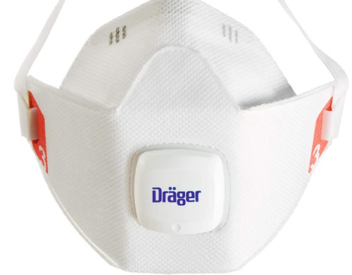 
                    Respirátor s výdychovým ventilom FFP2 modrý
                              ...