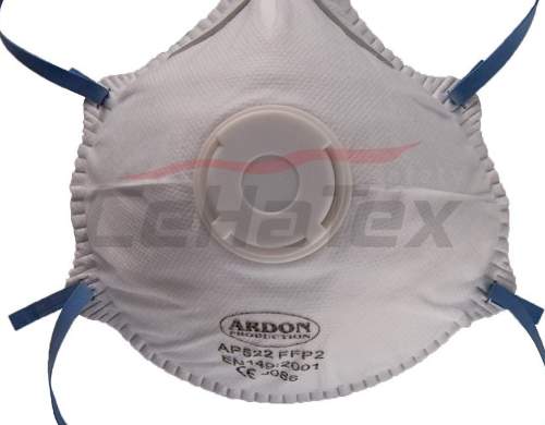 SKLADOM !!!! Respirátor FFP2 AP 322:FFP2 s ventilčekom/HY8222
