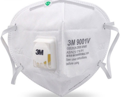 KN95 s ventilom respirátor 10 ks